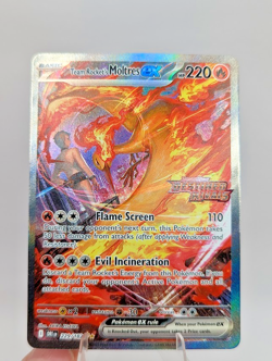 TEAM ROCKET'S MOLTRES EX 2025 POKEMON DESTINED RIVALS STAMPED PROMO #229 (B) - Image 2