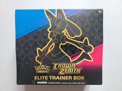 Pokemon TCG Crown Zenith ETB Elite Trainer Box Factory Sealed New 2023 English! - Image 1