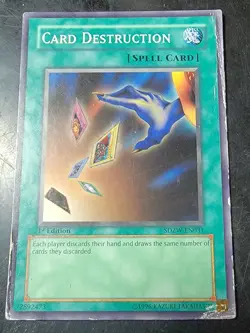 Yugioh Card Destruction SDZW-EN031 Common 1st Edition - Image 1