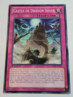 Castle of Dragon Souls - SDBE-EN033 Common 1st Edition Yugioh - Image 1