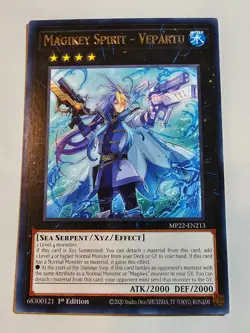 Magikey Spirit - Vepartu MP22-EN213 1st Edition Rare Yugioh - Image 1