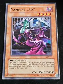 Vampire Lady AST-013 Common Unlimited Yugioh - Image 1