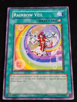 Rainbow Veil PTDN-EN045 Common Unlimited Yugioh - Image 1