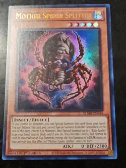 Mother Spider Splitter - BLMR-EN044 - Ultra Rare - 1st Edition Yugioh - Image 1
