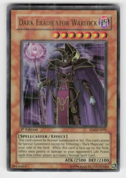Structure Deck: Spellcaster's Judgment #SD6-EN001 Dark Eradicator Warlock - Image 1