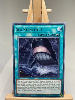 Sea Stealth II - Rare 1st Edition LED9-EN021 - NM - YuGiOh - Image 1