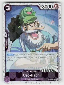Starter Deck 18: PURPLE Monkey.D.Luffy #ST18-001 Uso-Hachi (ST18-001) - Image 1