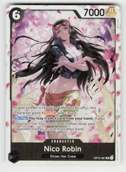 Legacy of the Master #OP12-087 Nico Robin - Image 1