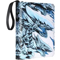 Card Binder for YuGiOh Cards - 9 Pocket Card Holder Book with Sleeves Compati... - Image 1