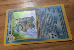 Blastoise 002/130 Base Set 2 Holo Wizards 1999-2000 Pokemon Card Water - Image 2