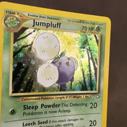 Jumpluff Pokemon Card Holo Neo Genesis 7/111 Rare Near Mint Condition - Image 3