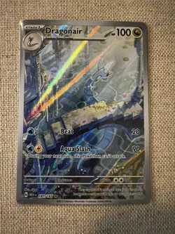 Pokemon TCG Dragonair Illustration Rare Card 181/165 Scarlet & Violet 151 - Image 1