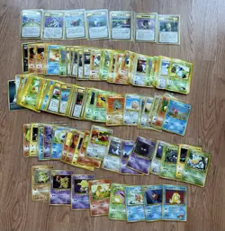 Lot Of 115 RARE Vintage Pokemon Pocket Monsters Japanese Cards 1996 - Image 1