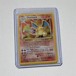 Pokemon Charizard 4/102 Base Set Holo Rare English Card 1999 - Image 1