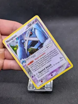 Pokemon Card Metagross 11/101 Rare Reverse Holo EX Hidden Legends Played - Image 2