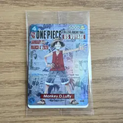 One Piece CCG Monkey.D.Luffy P-055 US Voyage Promo Character Card (Mint!) - Image 1