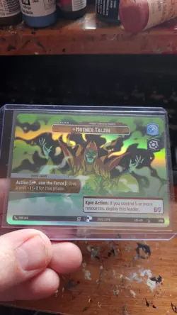 Star Wars Unlimited - Showcase Foil Card LOF 1006 - Mother Talzin - Image 1