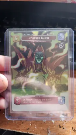 Star Wars Unlimited - Showcase Foil Card LOF 1006 - Mother Talzin - Image 2