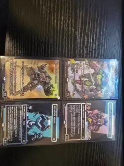 MTG TMNT Bundle Surge Foil Bebop, Big Mother Mouser, Raphael, and FREE Krang SC - Image 1