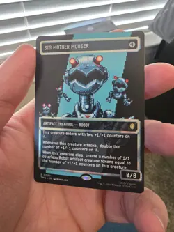 MTG TMNT Bundle Surge Foil Bebop, Big Mother Mouser, Raphael, and FREE Krang SC - Image 5