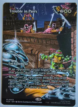MTG Trouble in Pairs (Source Material), NM/Unplayed, TMNT - Image 1