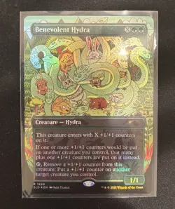 Benevolent Hydra Rainbow Foil Secret Lair Drop Series Promo NM MTG - Image 1