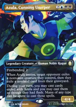 Azula, Cunning Usurper R 0303 TLA MTG: Avatar the Last Airbender NM - Image 1