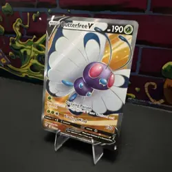Butterfree V NM Full Art 177/189 Swsh03: Darkness Ablaze Pokemon TCG Holo - Image 3