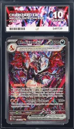 Charizard EX 234/091 Ace 10 Paldean Fates Pokemon - Image 1