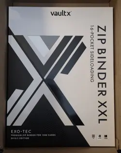 VaultX SV10.5 XXL Binder - Pokemon, Black Bolt & White Flare - In Hand - Image 1