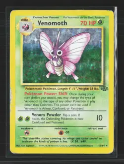 Pokemon 1999 Jungle Venomoth #13/64 - Image 1
