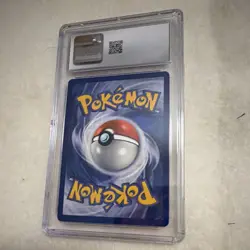 Pokemon Team Rocket's Meowth Black Star Promo CGC 8 18 Pokemon League TCG - Image 2