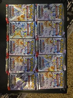 Pokemon Prismatic Evolutions Booster Pack Lot – 10 Factory Sealed Packs See Desc - Image 1