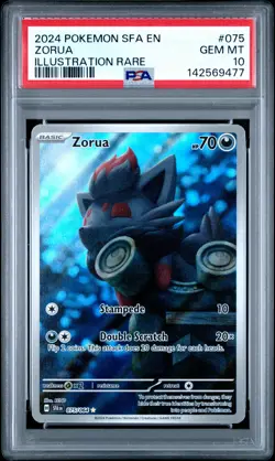 Zorua Pokemon Sfa En-Shrouded Fable #075 PSA 10 Gem Mint - Image 1