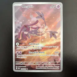Pokemon TCG Mesprit 204/191 Surging Sparks Illustration Rare - Image 1