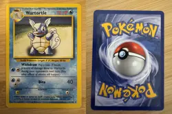 Pokemon TCG Wartortle 42/102 Uncommon Base Set Unlimited 1999 VTG WOTC LP - Image 1