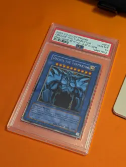 Slifer Obelisk Ra (Secret) GBI-001,2,3 Yu-Gi-Oh! PSA 10 10 8 sequential cert set - Image 4