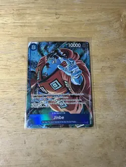 Jinbe (Alt Art) OP14-049 SR ENG The Azure's Sea's Seven One Piece TCG - Image 1