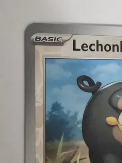 Lechonk POKEMON Card, CENTER Burst 155/198 Reverse Holo Scarlet Violet NM/M - Image 4