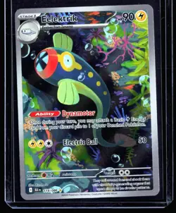 2025 Scarlet & Violet - Black Bolt Eelektrik #114 Illustration Rare Pokemon Card - Image 1