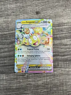 Pokemon Card Alolan Exeggutor ex 133/191 Double Rare Surging Sparks - Image 1