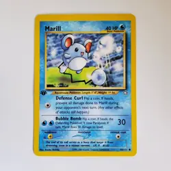 Marill | 1st Edition | 66/111 Neo Genesis | Pokemon Trading Card - Image 1