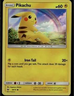 Pikachu - 28/73 (Water Web Holo) Promo Miscellaneous Cards & Products 028/073 Li - Image 1