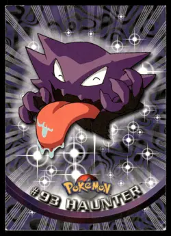 Pokemon Cards Haunter #93 Topps Trading Cards Series 2 LP *1 - Image 1