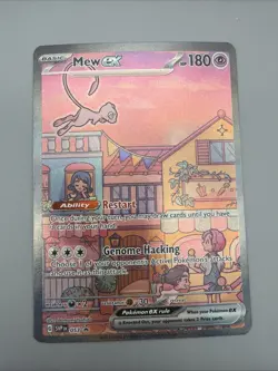 Pokemon Card Mew SVP 053 Special Illustration Rare Pokemon 151 UPC Promo NM - Image 1