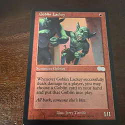 Goblin Lackey Urza's Saga Regular - Image 1