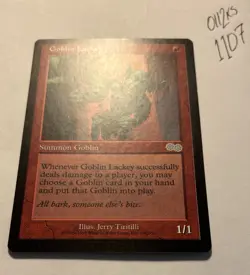 MTG Goblin Lackey USG 150/350 Urza's Saga Uncommon NM - Image 2