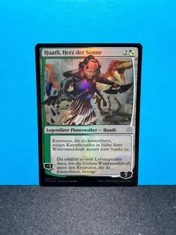 FOIL Huatli, Herz der Sonne / Huatli, the Sun's Heart - MTG Magic - Image 1