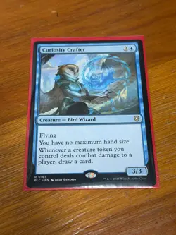 Curiosity Crafter NM RARE MTG Commander: Bloomburrow BLC Blue Near Mint - 165 - Image 2