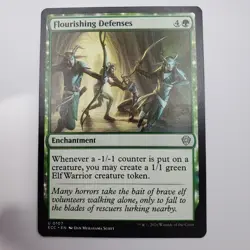 Flourishing Defenses, MTG, Lorwyn Eclipsed, Magic the Gathering, 107 - Image 1